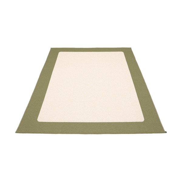 Zelena/kremno bela notranja in zunanja preproga 180x260 cm Ilda Pine – Pappelina