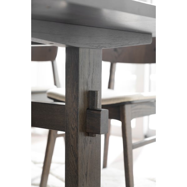 Raztegljiva jedilna miza s ploščo v hrastovem dekorju 240x95 cm Westville - Rowico-image-4