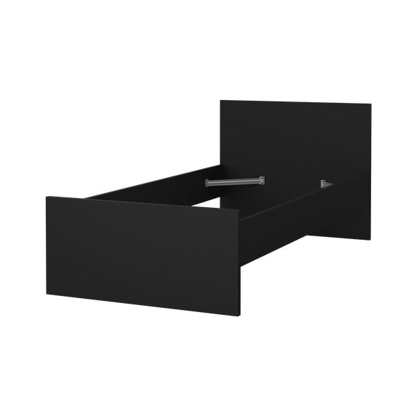 Črna postelja 90x190 cm Naia – Tvilum-image-3