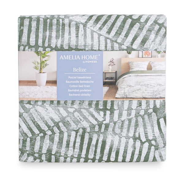 Bombažna posteljnina AmeliaHome Averi Belize, 200 x 220 cm-image-4