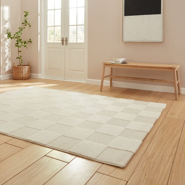 Kremno bela preproga 120x170 cm Elio Cream – Think Rugs-image-2