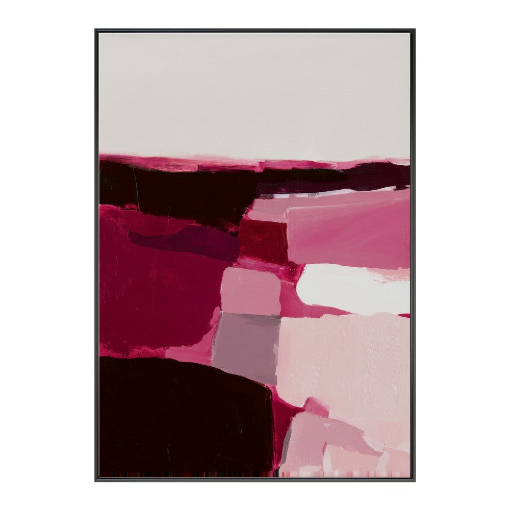 Tiskana slika z okvirjem/na platnu 70x100 cm Berry Blocks