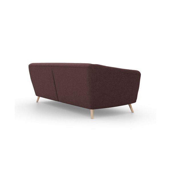 Temno rdeča zofa Interieurs 86 Étoile, 210 cm-image-3