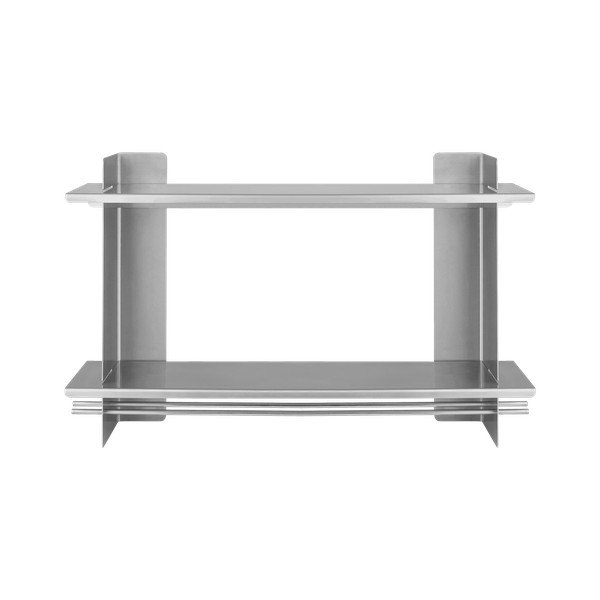 Večnivojska kovinska polica v srebrni barvi 70 cm Tivo – noo.ma-image-2