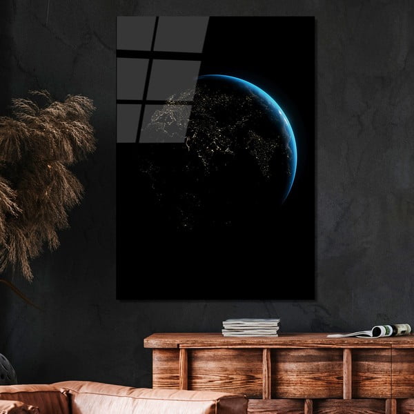 Steklena slika 70x100 cm Earth – Wallity-image-1