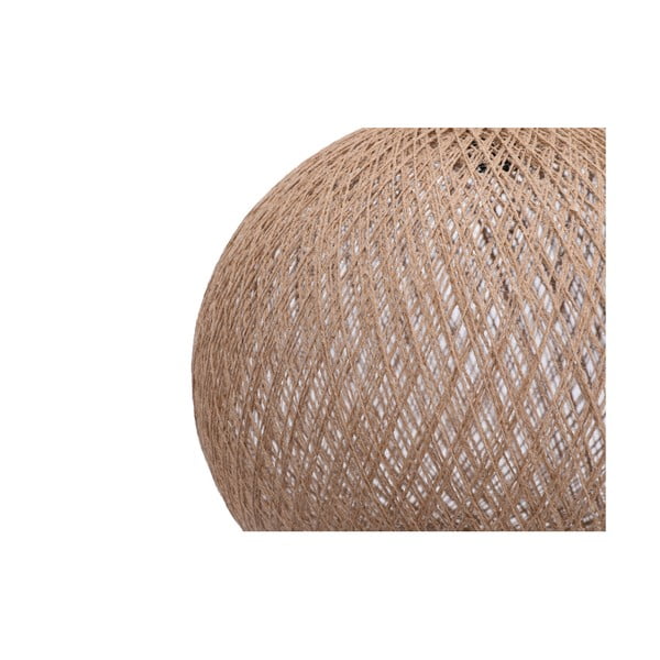 Bež viseča svetilka s senčilom iz jute ø 38 cm – Opviq lights-image-2