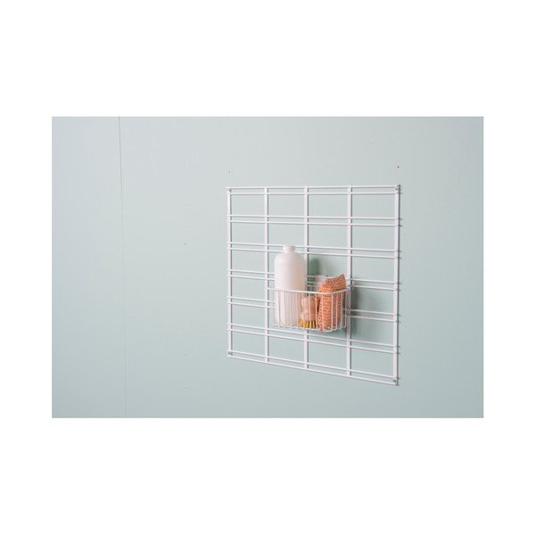 Bela viseča škatla za shranjevanje Compactor Merho, 20 x 11,2 x 13 cm-image-2