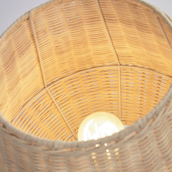 Namizna svetilka iz ratana  s senčnikom iz ratana (višina 30 cm) Kamaria - Kave Home-image-2