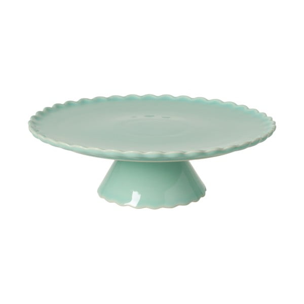 Svetlo zelen kamnoseški pladenj za torte Casafina Forma, ⌀ 28 cm