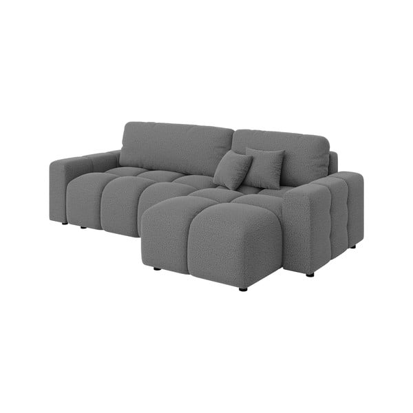 Siva raztegljiva kotna sedežna garnitura (s kotom po izbiri) Luki – Ropez-image-4