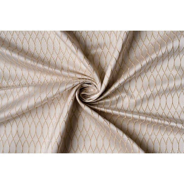 Bež/zlata zavesa 140x260 cm Lionel – Mendola Fabrics