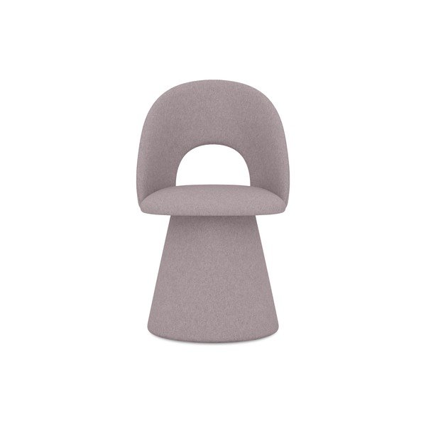 Svetlo vijoličen oblazinjen jedilni stol Kalo – Makamii-image-1