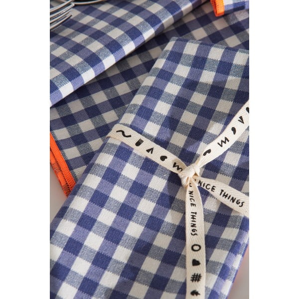 Komplet tekačev, pogrinjkov in prtičkov 8 ks Vichy – Really Nice Things-image-4