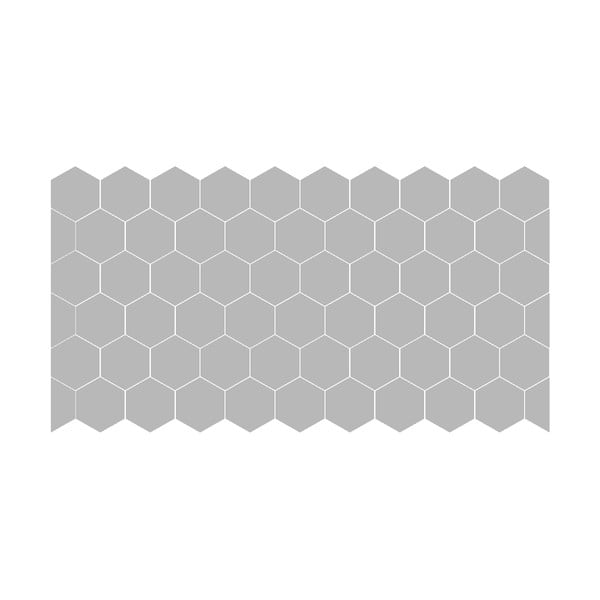 Komplet 50 mat nalepk za steklo Ambiance Hexagon-image-2