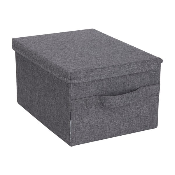 Tekstilna škatla za shranjevanje s pokrovom – Bigso Box of Sweden