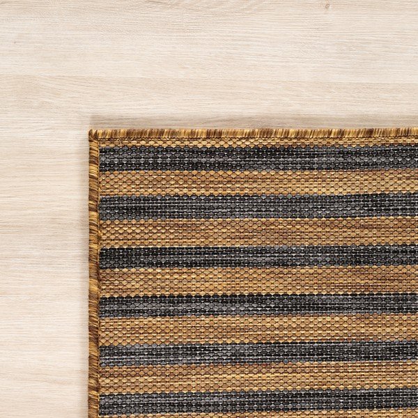 Črna/rjava notranja in zunanja preproga 240x340 cm Mira 1453 – Ayyildiz Carpets-image-2