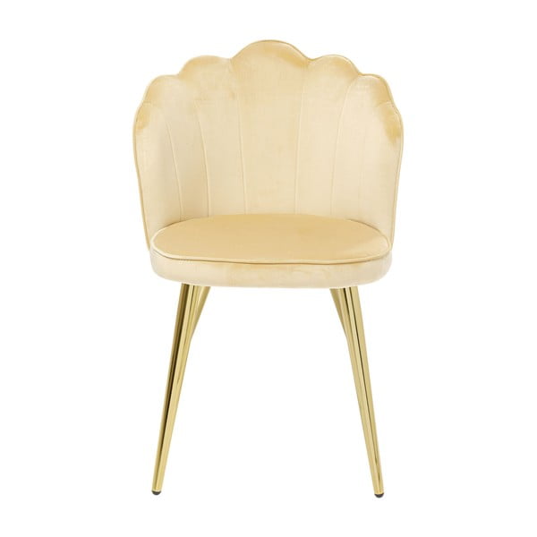 Kremno beli jedilni stoli v kompletu 2 ks Princess – Kare Design