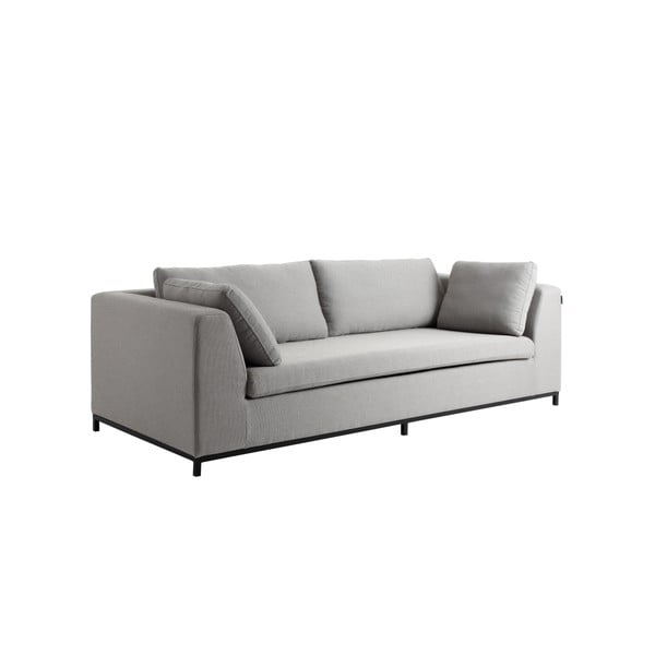 Trisedežni raztegljiv kavč Form Ambient po meri v sivi barvi