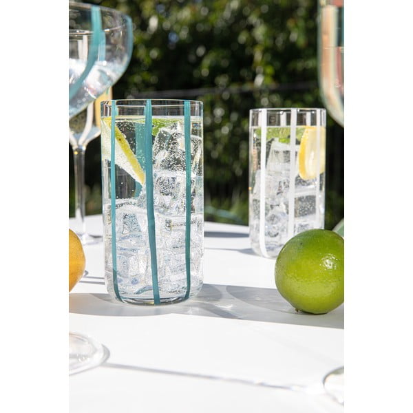 Kozarci v kompletu 4 ks 450 ml Stripe – Ladelle-image-4