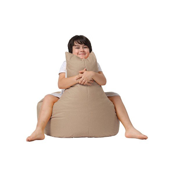 Bež otroška vreča za sedenje Baton – Floriane Garden-image-3