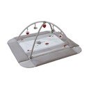 Siva otroška igralna podloga 75x85 cm Adam & Eule – Roba