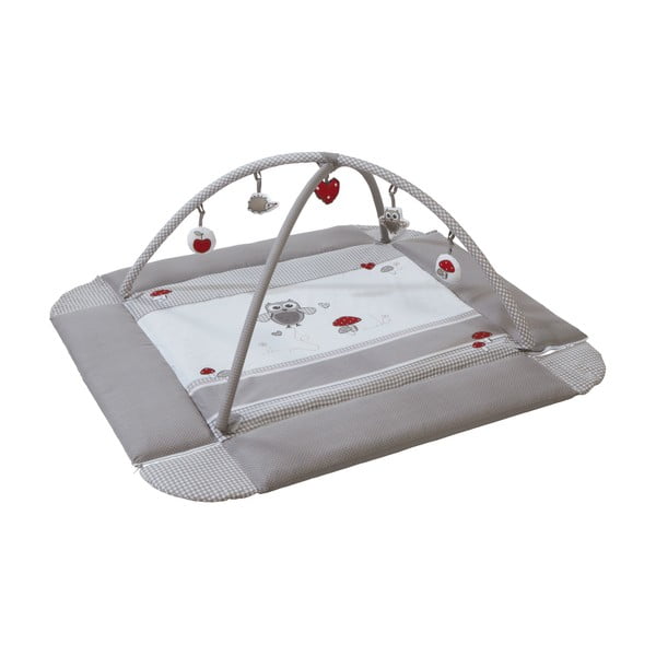 Siva otroška igralna podloga 75x85 cm Adam & Eule – Roba