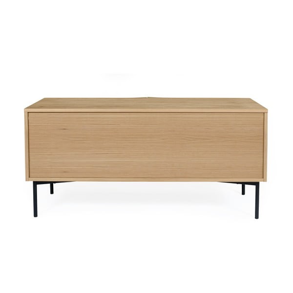 Rjava komoda iz hrastovega lesa Woodman Flop, 65 x 120 cm-image-3