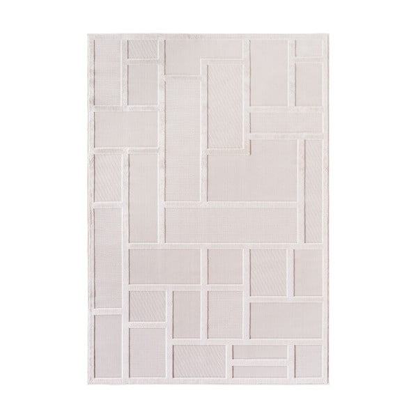 Kremno bel zunanji in notranji tekač 80x250 cm Doha 1657 Cream – Ayyildiz Carpets