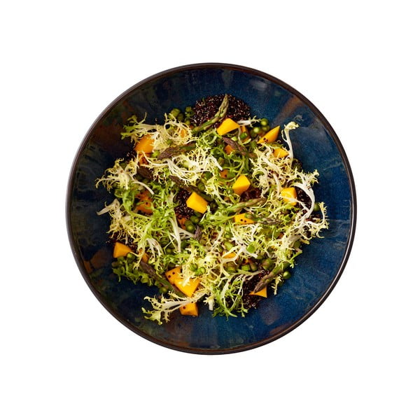 Črno-modra skleda iz kamenine ø 30 cm Gastro Dark Blue/Black – Bitz-image-4