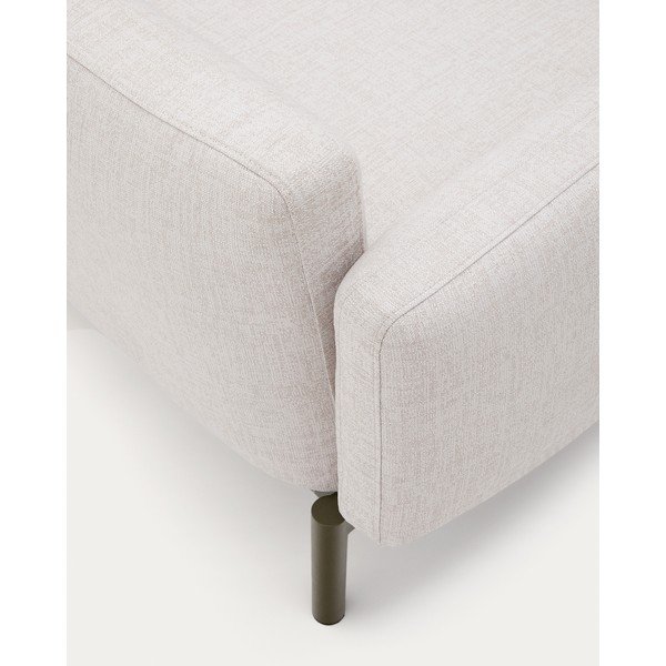 Svetlo siv vrtni modularni kavč 370 cm Sorells – Kave Home-image-2