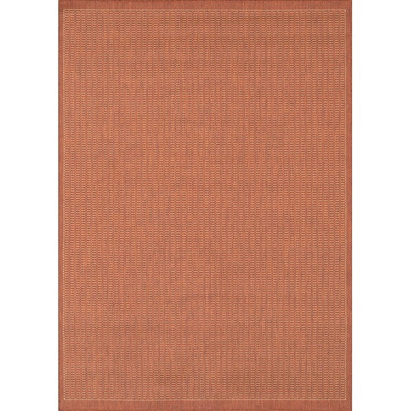 Oranžna zunanja preproga Floorita Tatami, 180 x 280 cm