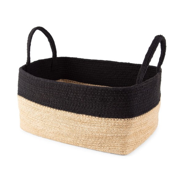 Košara za shranjevanje iz jute in bombaža Compactor Basic, 34 x 23 cm-image-3