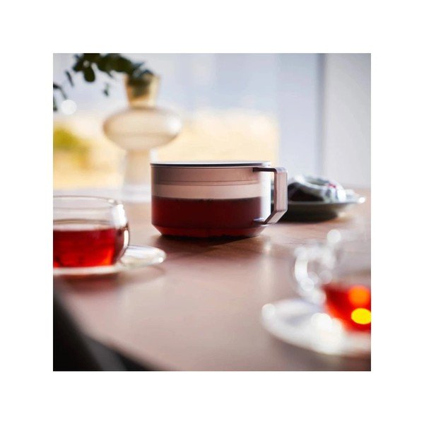 Črn plastičen čajnik s cedilom 600 ml Tower – YAMAZAKI-image-2