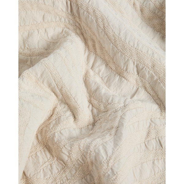 Slonokoščeno pregrinjalo iz žakarja 180x260 cm Zenti – Kave Home-image-3