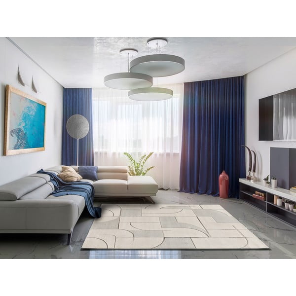 Kremno bela preproga 120x170 cm Lena – Universal-image-2