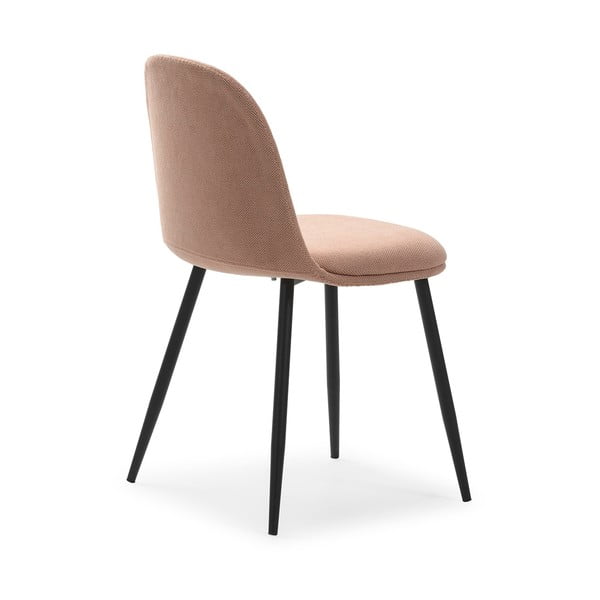 Svetlo rožnati jedilni stoli v kompletu 4 ks Malila – Marckeric-image-4