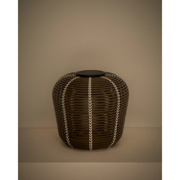 LED namizna/prenosljiva zunanja svetilka s solarnim panelom/na USB ø 35 cm Garoina – Kave Home-image-4