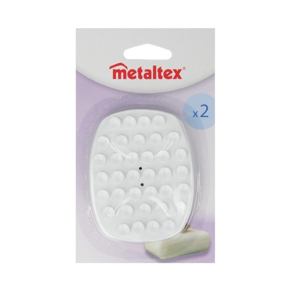 Komplet 2 dozirnikov za milo Metaltex-image-2