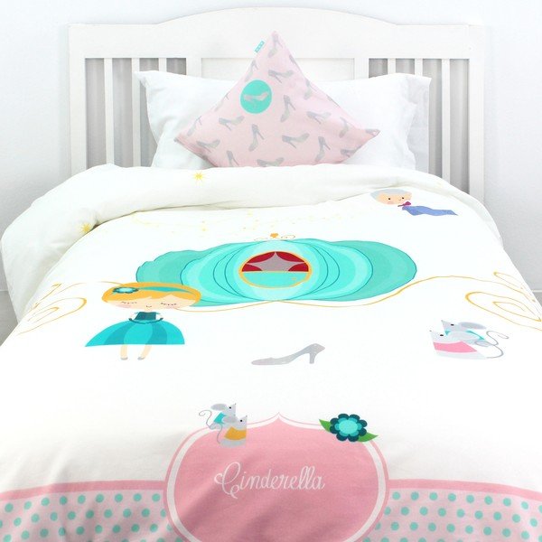 Otroška bombažna posteljnina Mr. Fox Pumpkin, 140 x 200 cm-image-2