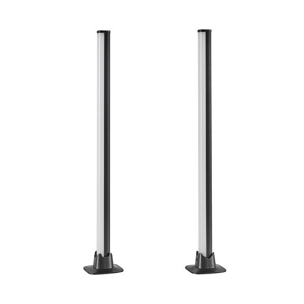 Črna kovinska LED namizna svetilka (višina 55 cm) Boy – Reality