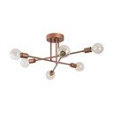 Stropna svetilka v bronasti barvi 64x64 cm Flower – Opviq lights