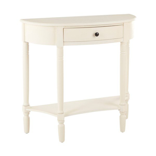 Bela stranska mizica iz masivnega bora 33x81 cm Heritage – Premier Housewares