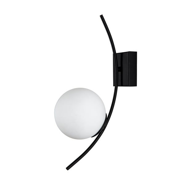 Črna stenska svetilka Squid Lighting Yay, višina 44 cm-image-2