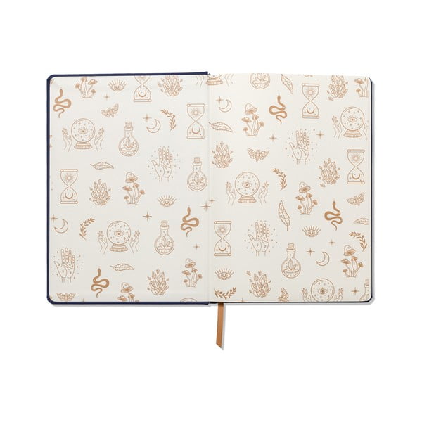 A4 nedatiran dnevnik 200 strani Mystic Icons – DesignWorks Ink-image-1