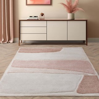 Rožnata/kremno bela preproga 120x170 cm Horizon – Asiatic Carpets