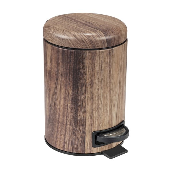 Jeklen koš za smeti s pedalom 3 l Acacia – Wenko-image-2