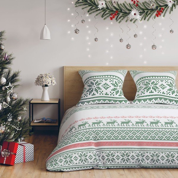 Flanelna posteljnina AmeliaHome Snuggy Hollie, 200 x 200 cm-image-1