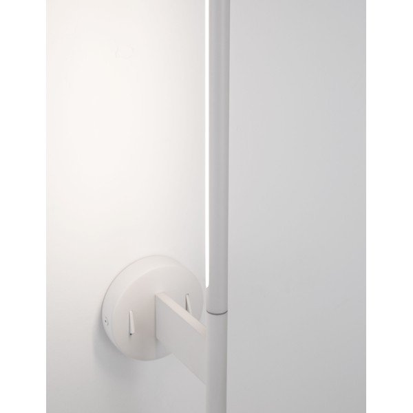Mat bela aluminijasta LED stenska svetilka z upogljivo konstrukcijo Handy – Nova Luce-image-3