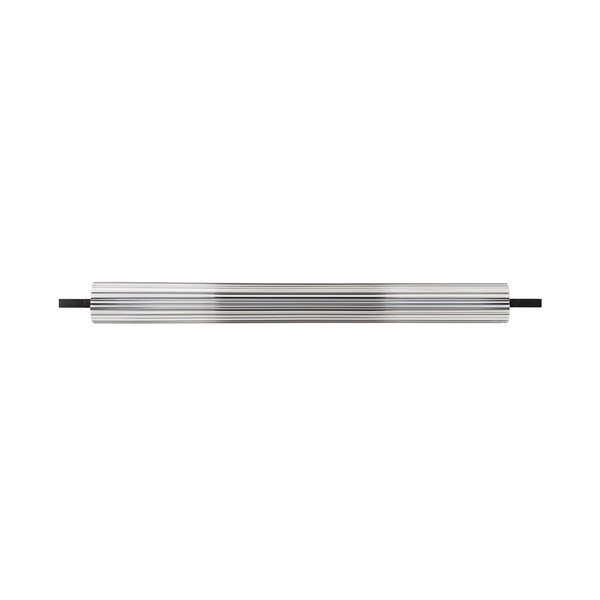 Mat črna aluminijasta LED zatemnitvena stenska svetilka Glovia – Nova Luce