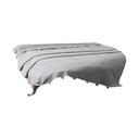 Sivo pregrinjalo iz flisa 150x200 cm Pom Pom – Mijolnir